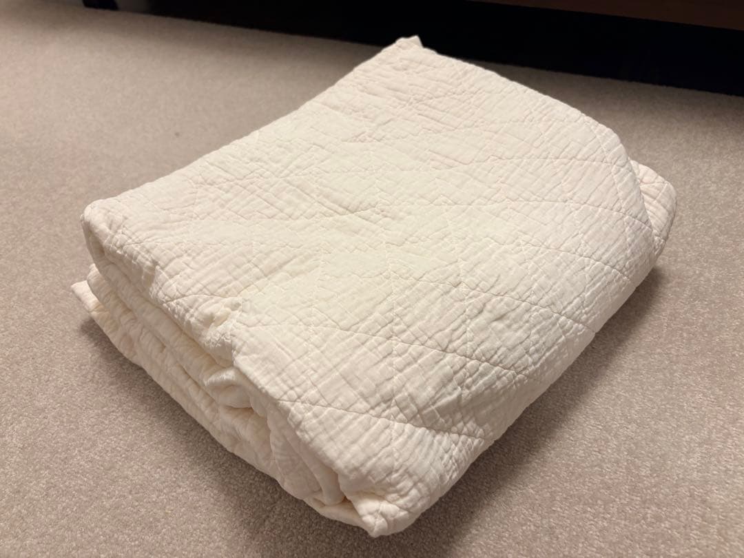 NNIC パシーマ キルトケット シングル キナリ 綿100% 2枚セット