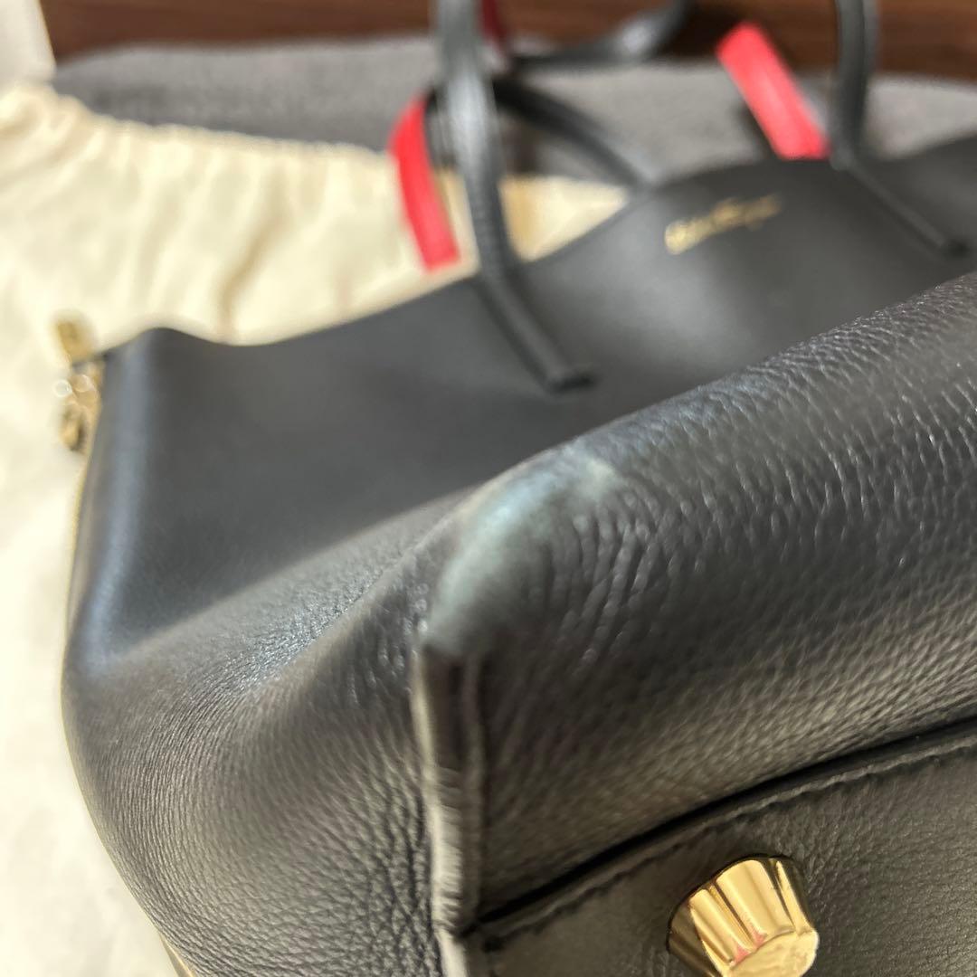 Salvatore Ferragamo ビジネスバッグ 黒