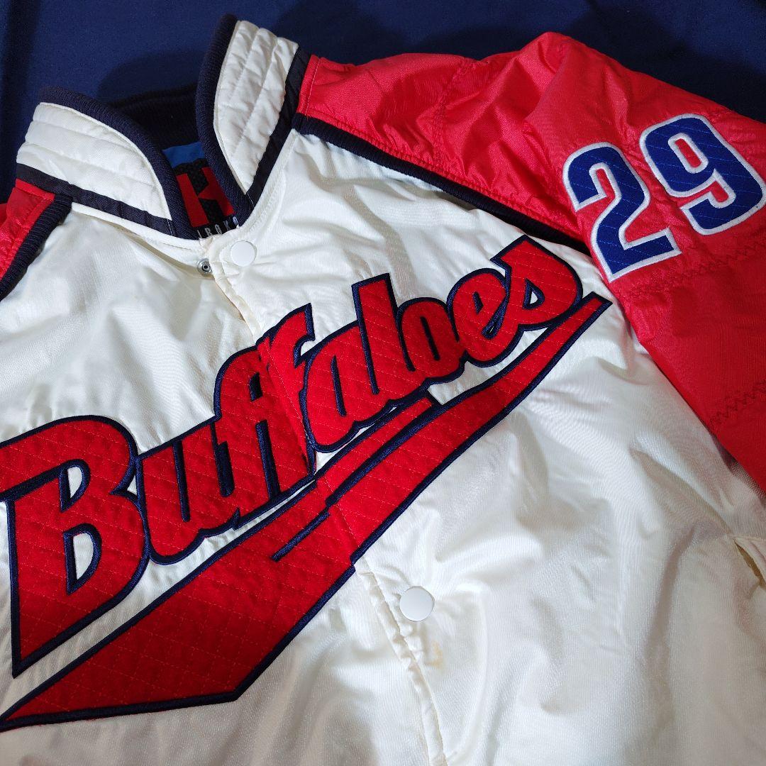 近鉄バファローズ　宇高伸次選手　実使用グランドコート　（中綿入り）