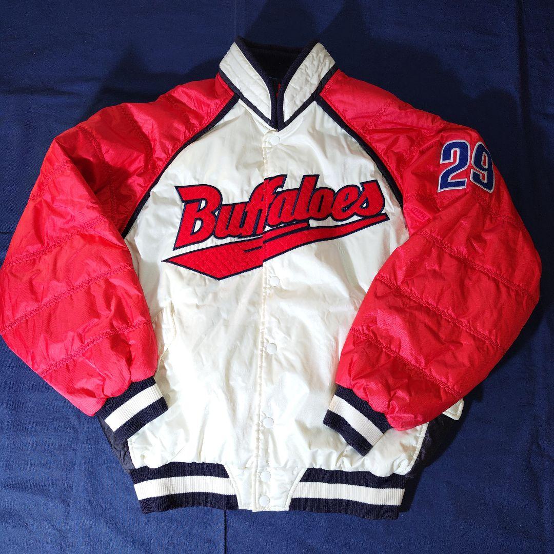 近鉄バファローズ　宇高伸次選手　実使用グランドコート　（中綿入り）