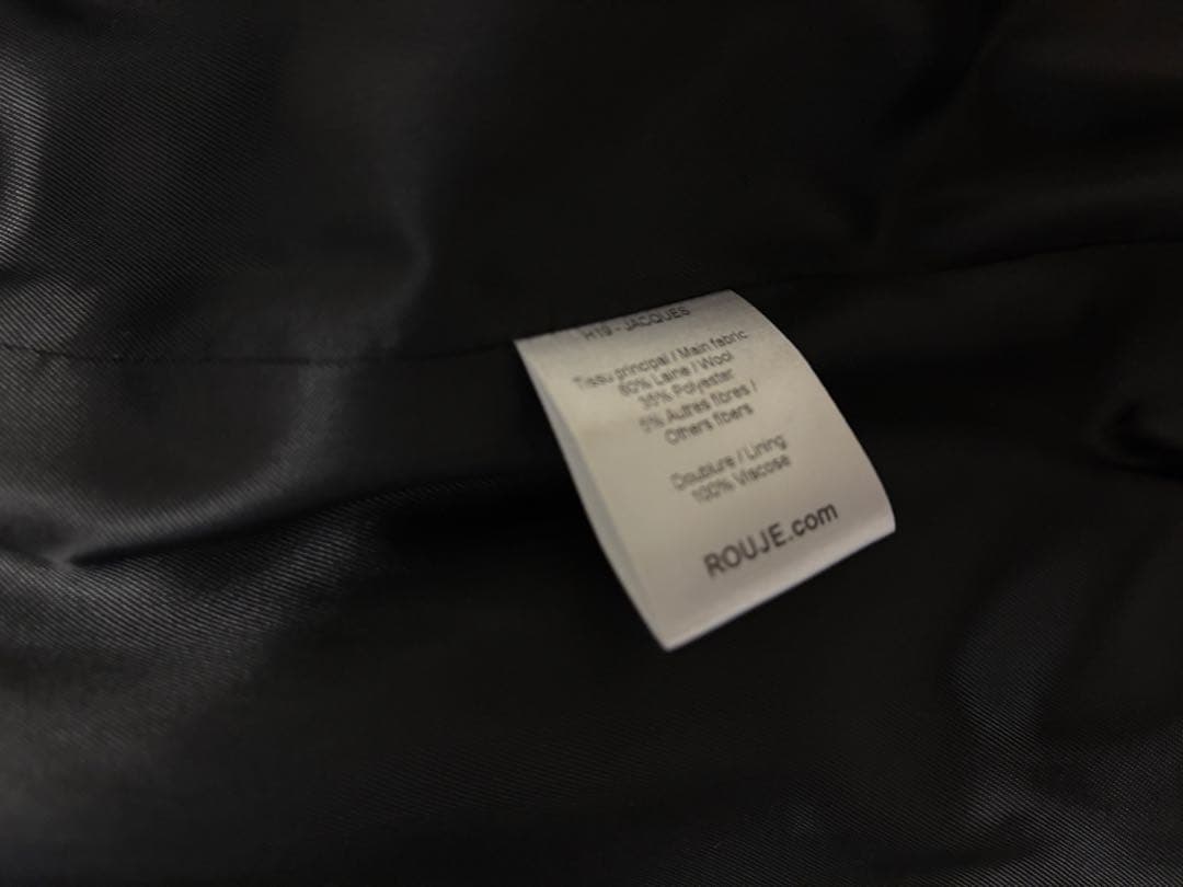 Rouje Paris Jacques ジャケット ウール ブレザー コート