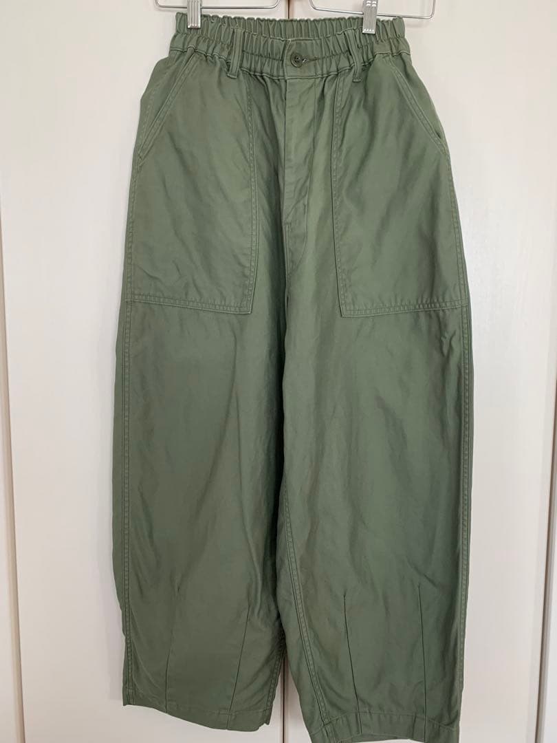 HARVESTY ハーベスティ　サーカスファティーグパンツ　1 カーキグリーン