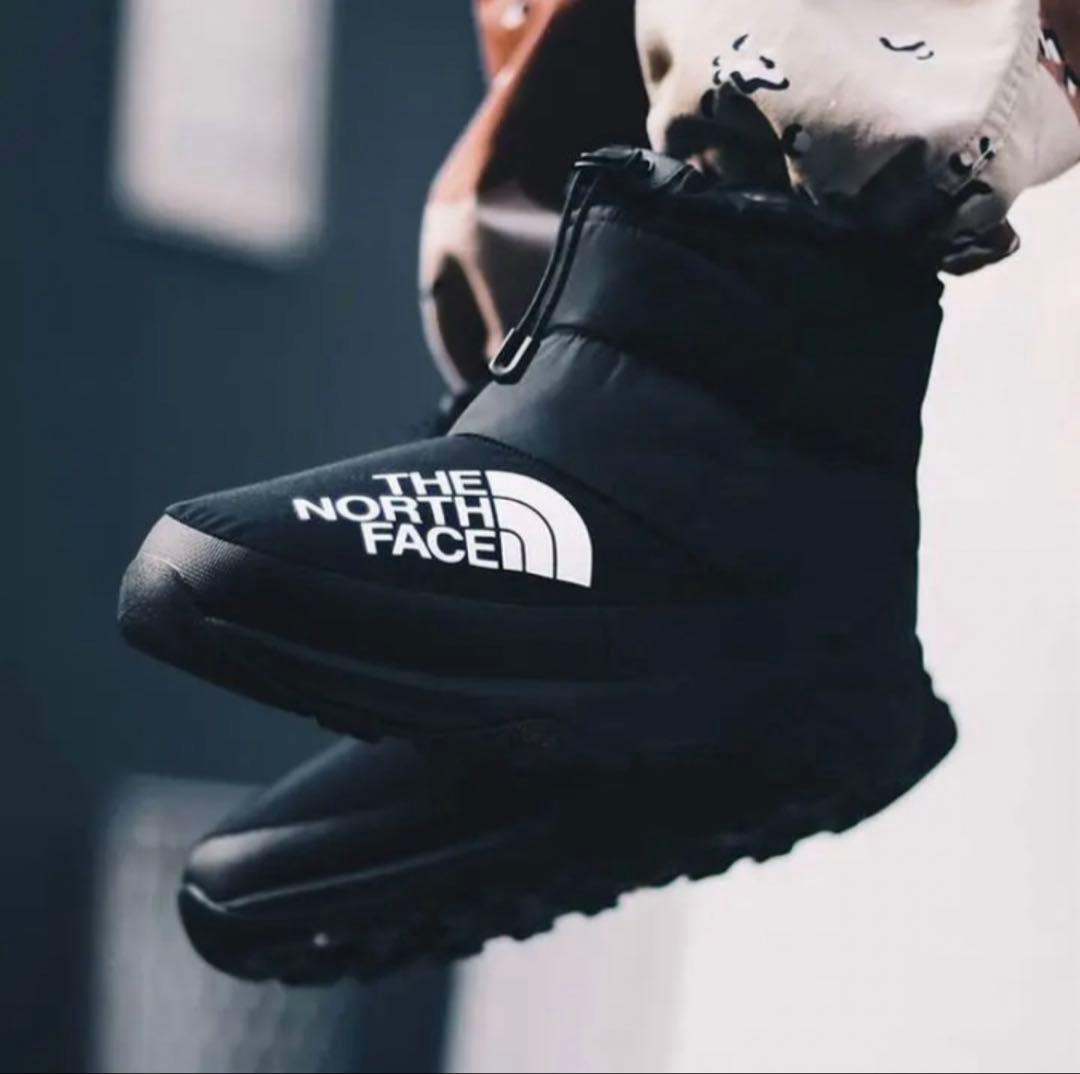 新品　ザノースフェイス アトモス別注　ヌプシブーティショート　ブラック