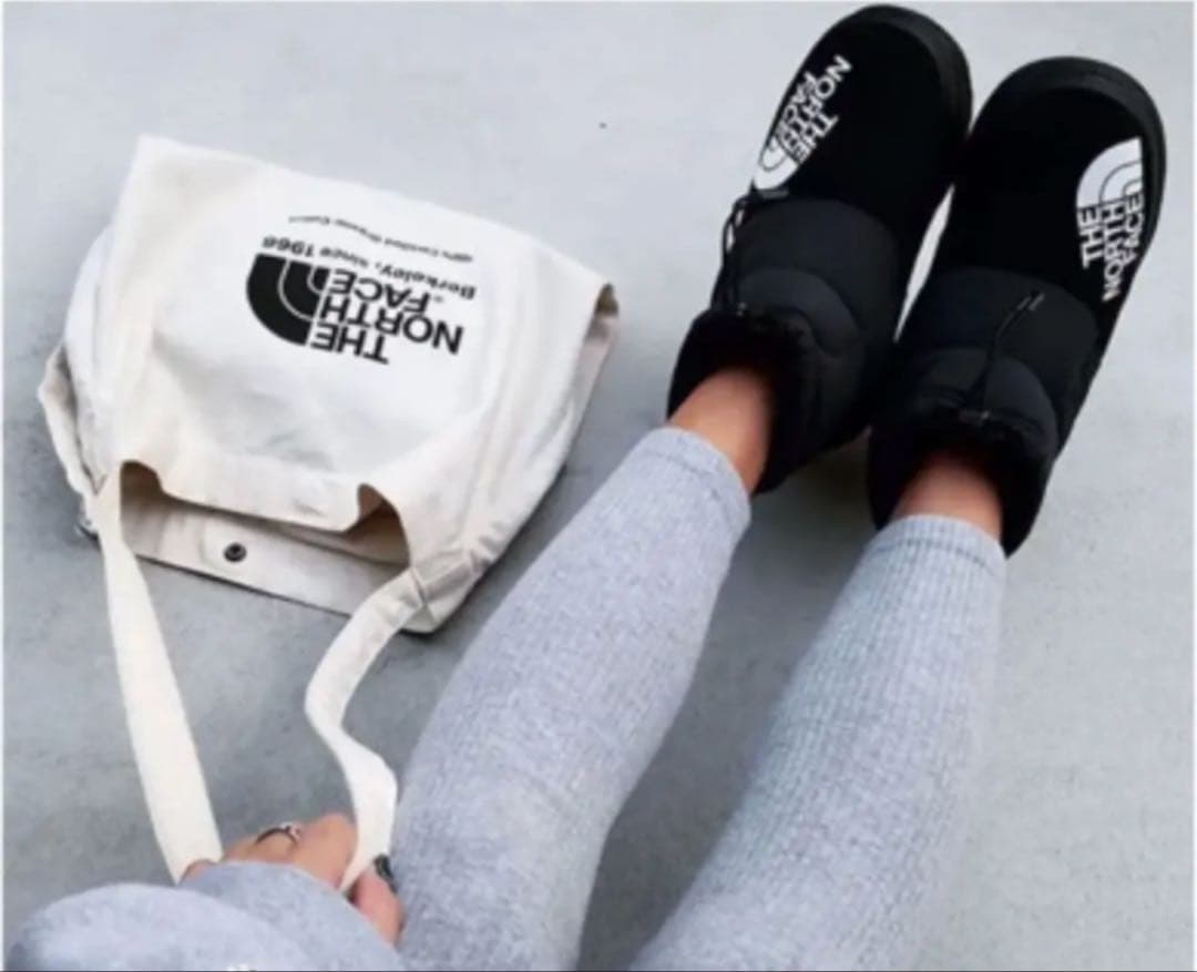 新品　ザノースフェイス アトモス別注　ヌプシブーティショート　ブラック