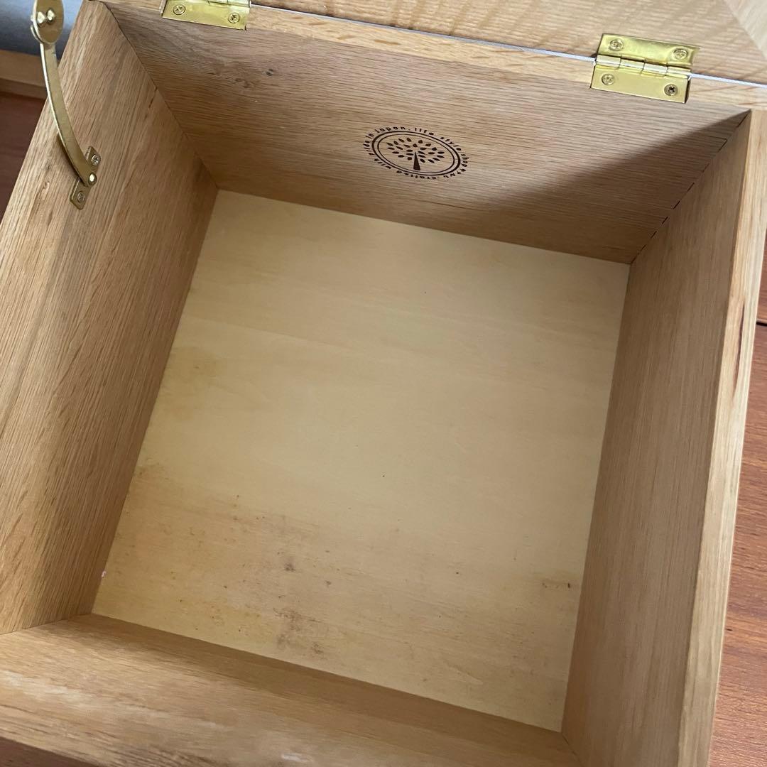 倉敷意匠　キナル別注　ならの化粧ボックス　メイクボックス　日本製