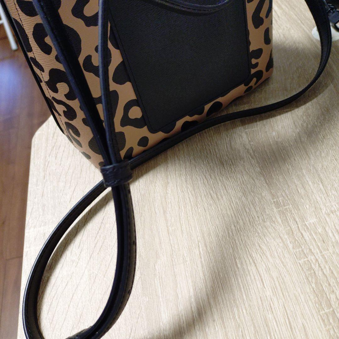 ようちん　kate spade ヒョウ柄 ショルダーバッグ