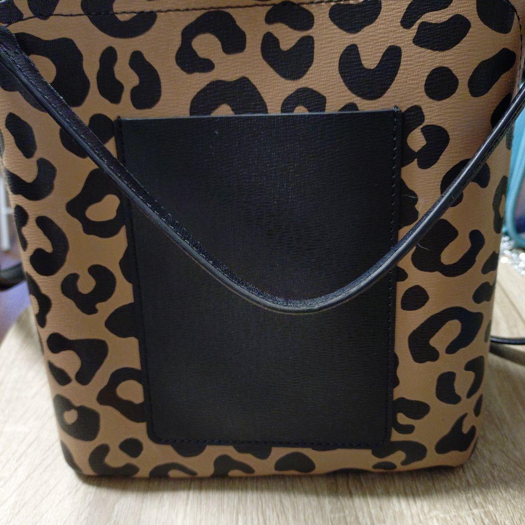 ようちん　kate spade ヒョウ柄 ショルダーバッグ