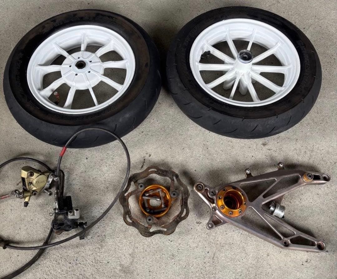 シグナスx リアディスク化キット