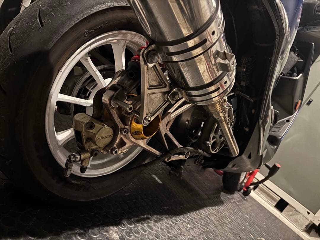 シグナスx リアディスク化キット