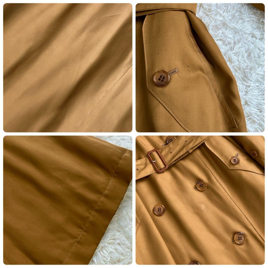 シルク100 %✨金タグ バーバリーズ トレンチコート 中綿 キルティング L