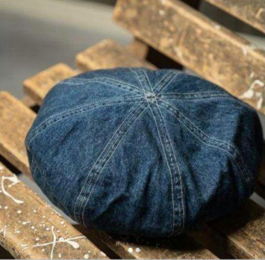 CPH BERET / 8 PANEL DENIM カワシマタカヒロ別注