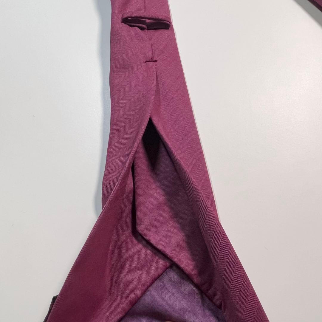 ✨美品✨Atto Vannucci アットヴァンヌッチ　ネクタイ　ヘリンボーン