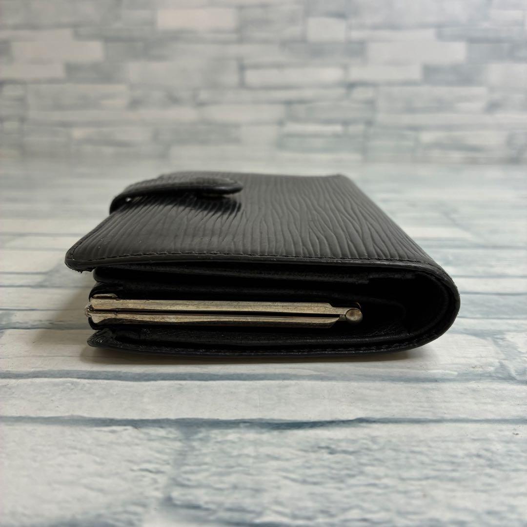 極美品　60 ルイヴィトン　エピ 二つ折り財布　がま口　th5
