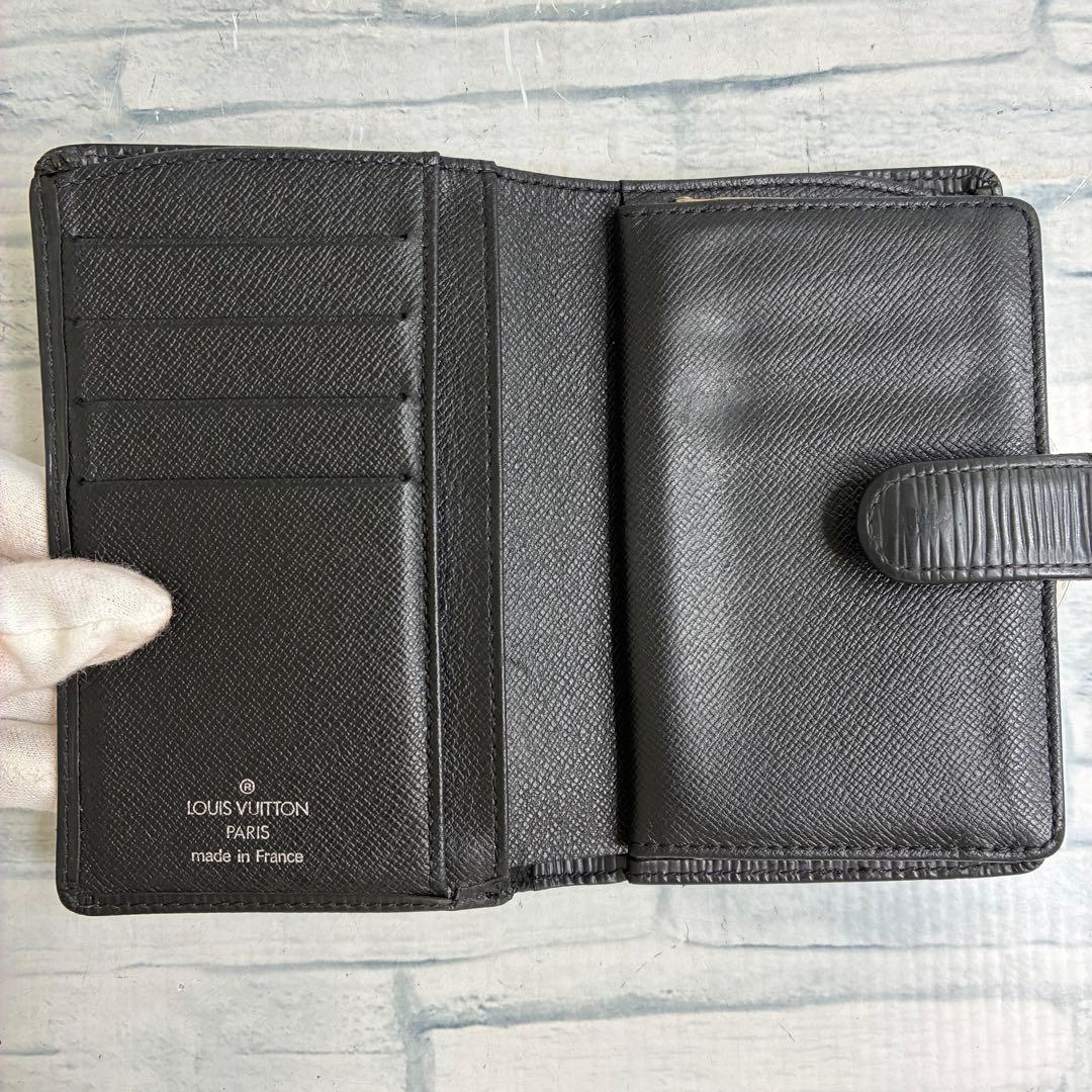 極美品　60 ルイヴィトン　エピ 二つ折り財布　がま口　th5