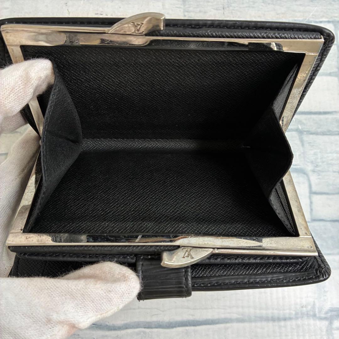 極美品　60 ルイヴィトン　エピ 二つ折り財布　がま口　th5