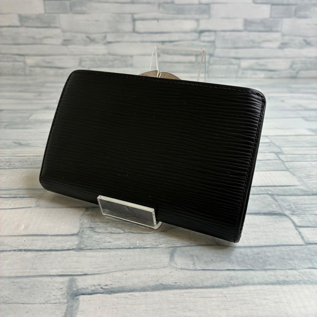 極美品　60 ルイヴィトン　エピ 二つ折り財布　がま口　th5