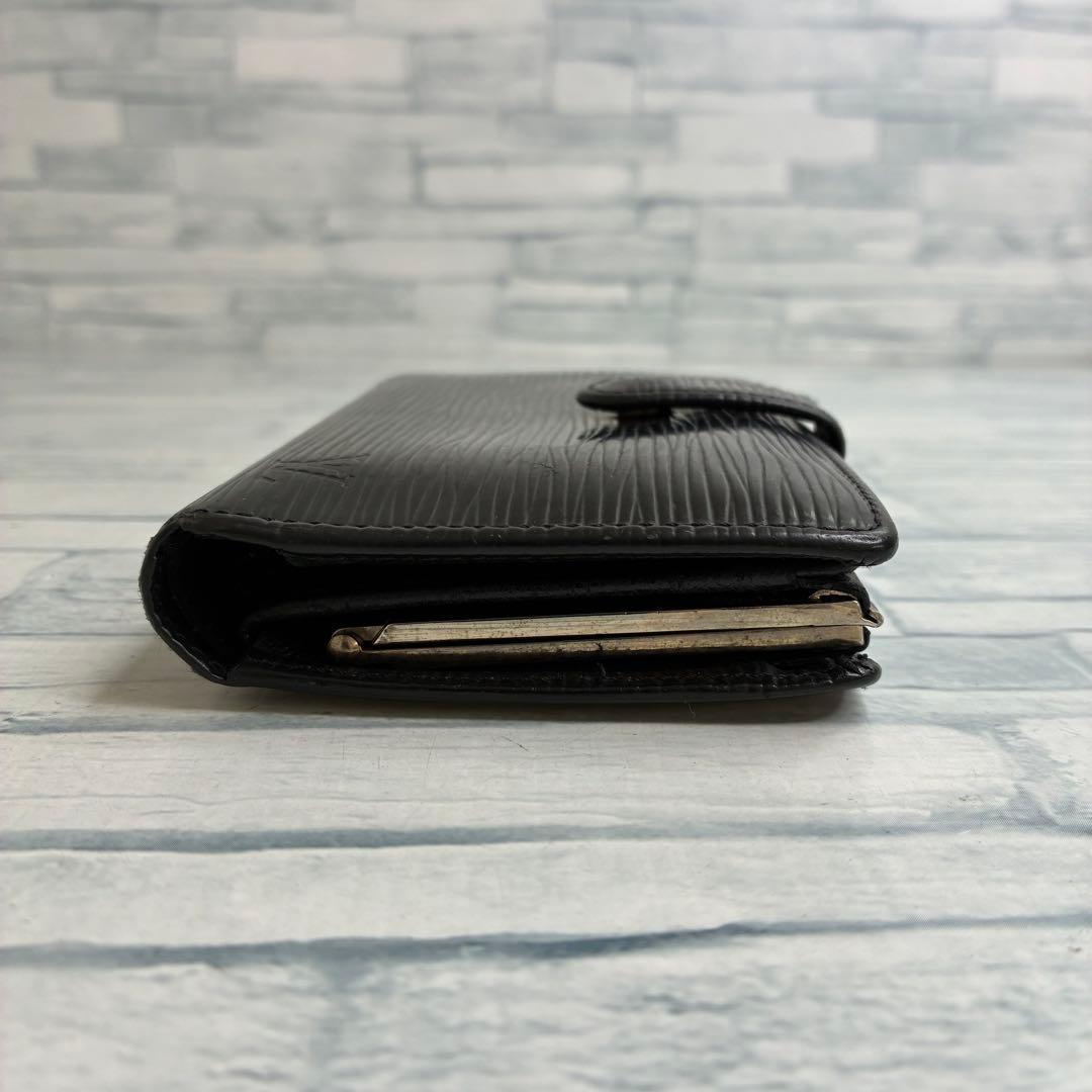 極美品　60 ルイヴィトン　エピ 二つ折り財布　がま口　th5