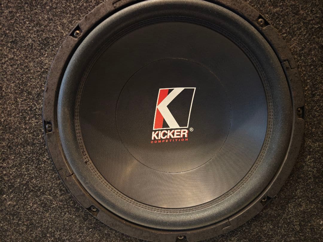 動作確認済 KICKER Competition サブウーファー BOX セット