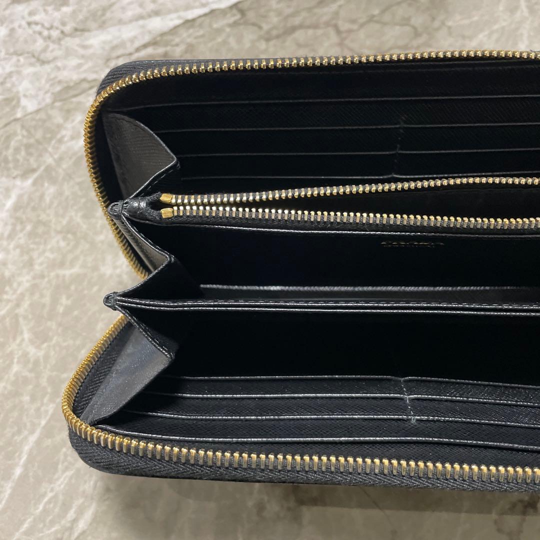 小物 PRADA 1ML506 SAFFIANO TRIANG NERO