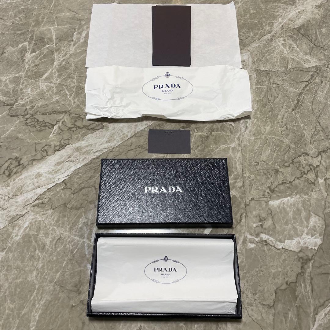 小物 PRADA 1ML506 SAFFIANO TRIANG NERO