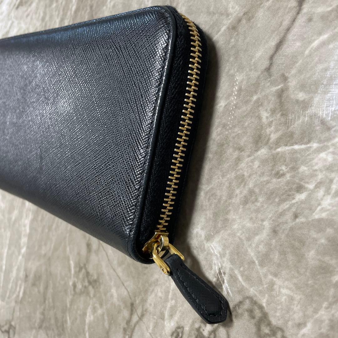 小物 PRADA 1ML506 SAFFIANO TRIANG NERO