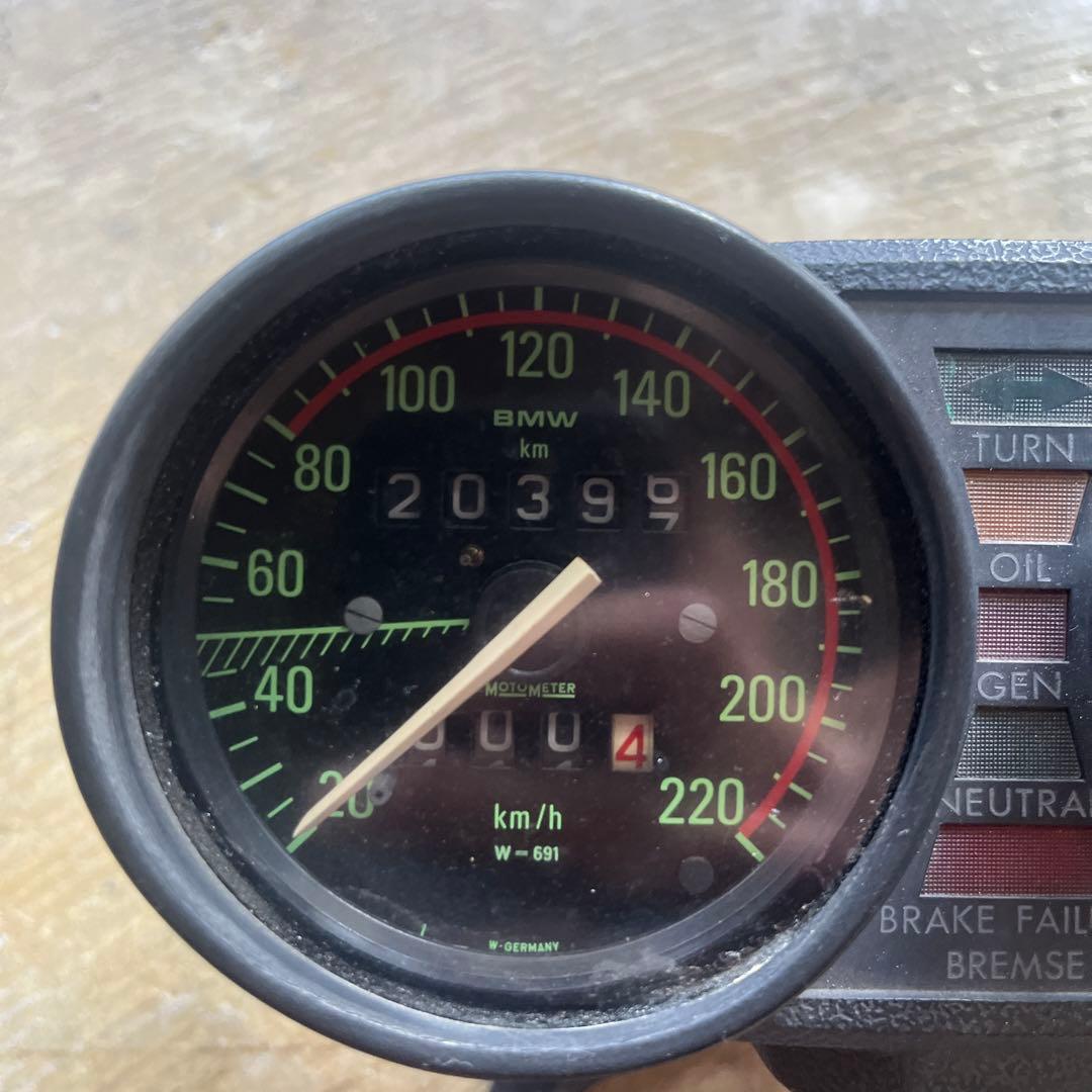 bmw r100 rs 純正　メーター