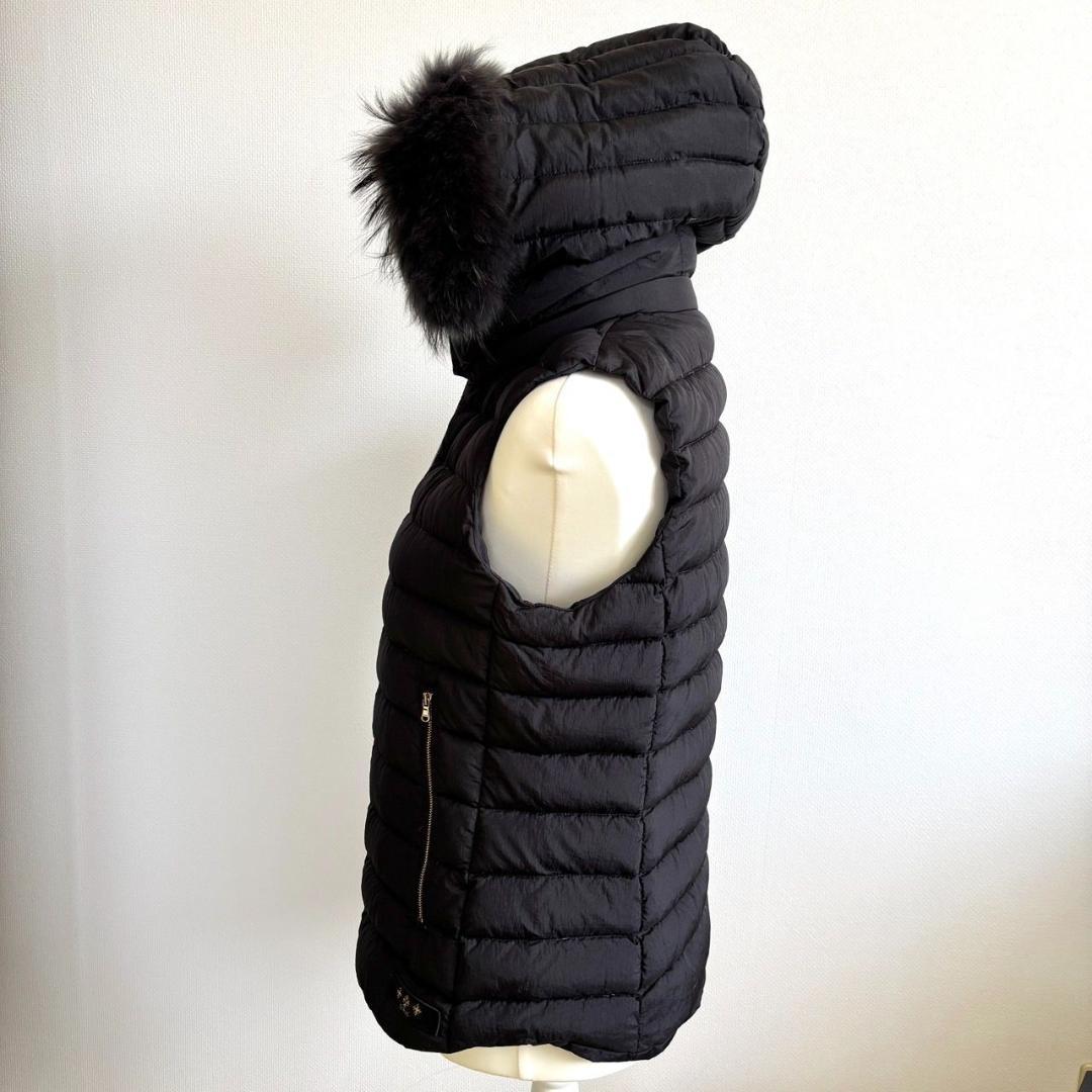 最安値✅TATRAS オルシエラ ダウンベスト ファー付き レディース L