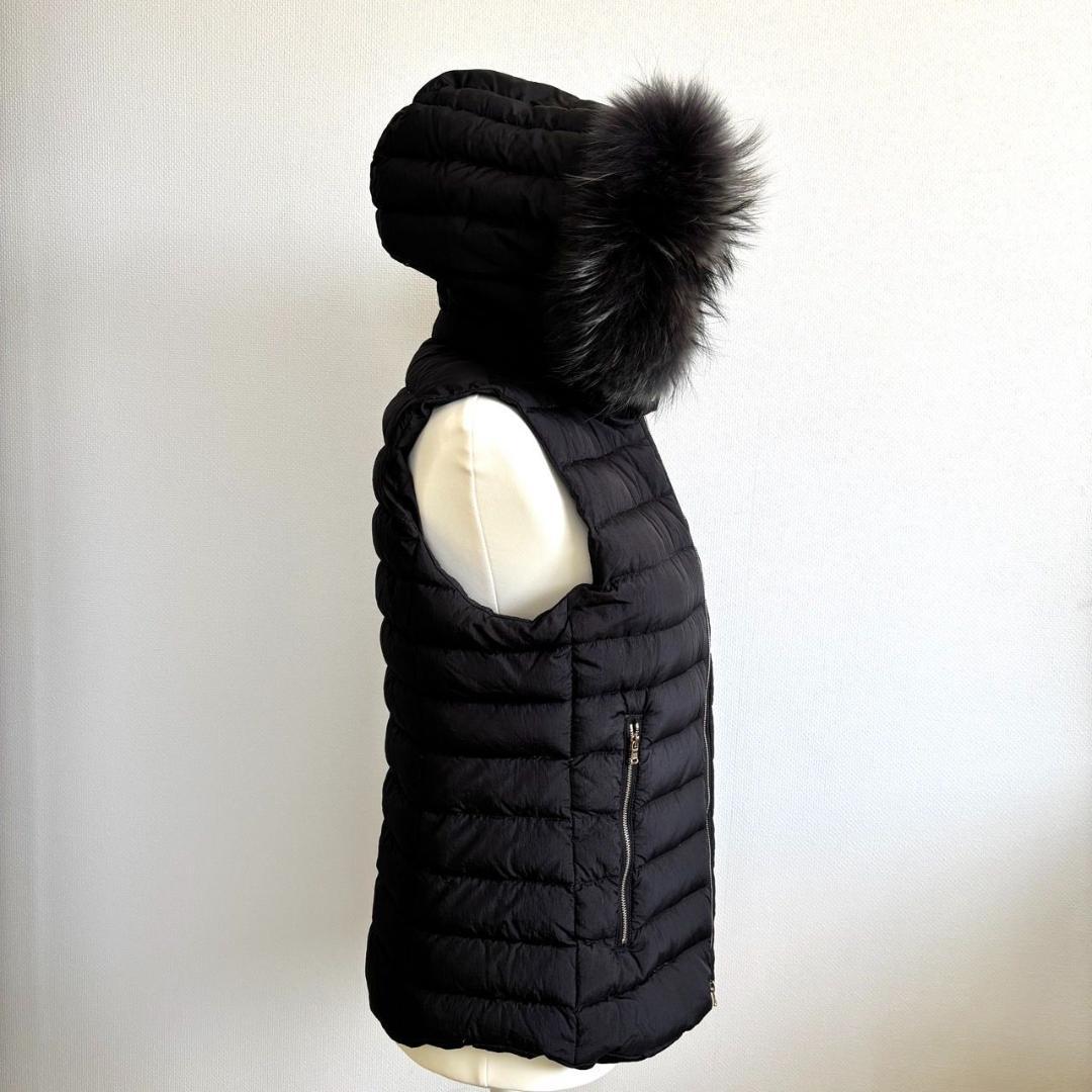 最安値✅TATRAS オルシエラ ダウンベスト ファー付き レディース L