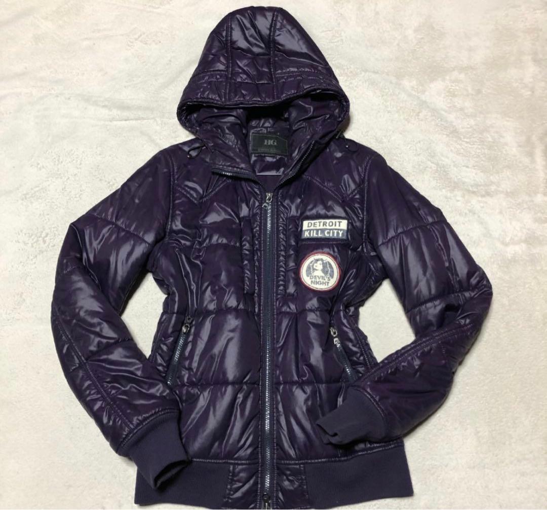 ヒステリックグラマー デビルガールワッペン中綿ジャケット M