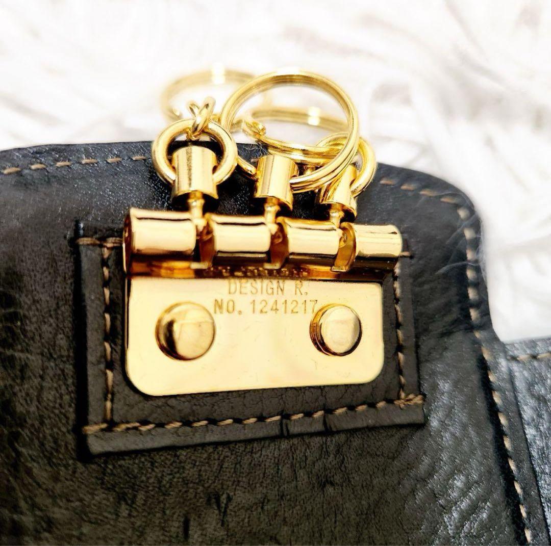 COCOMIESTER ブラック キーケース