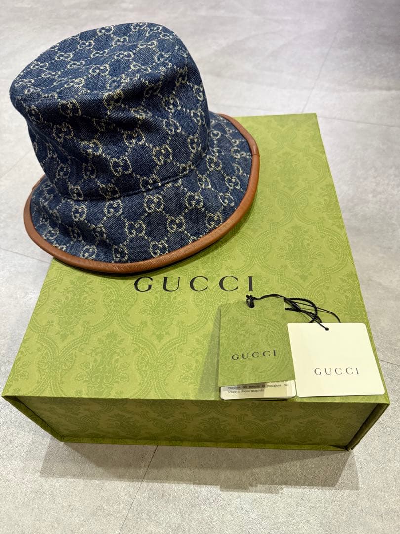 GUCCI バケットハット Lサイズ 59cm 最終値下げ