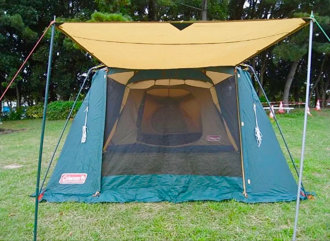 【極美品】コールマンテント ラウンドスクリーン2ルームハウス ★大人気シリーズ★