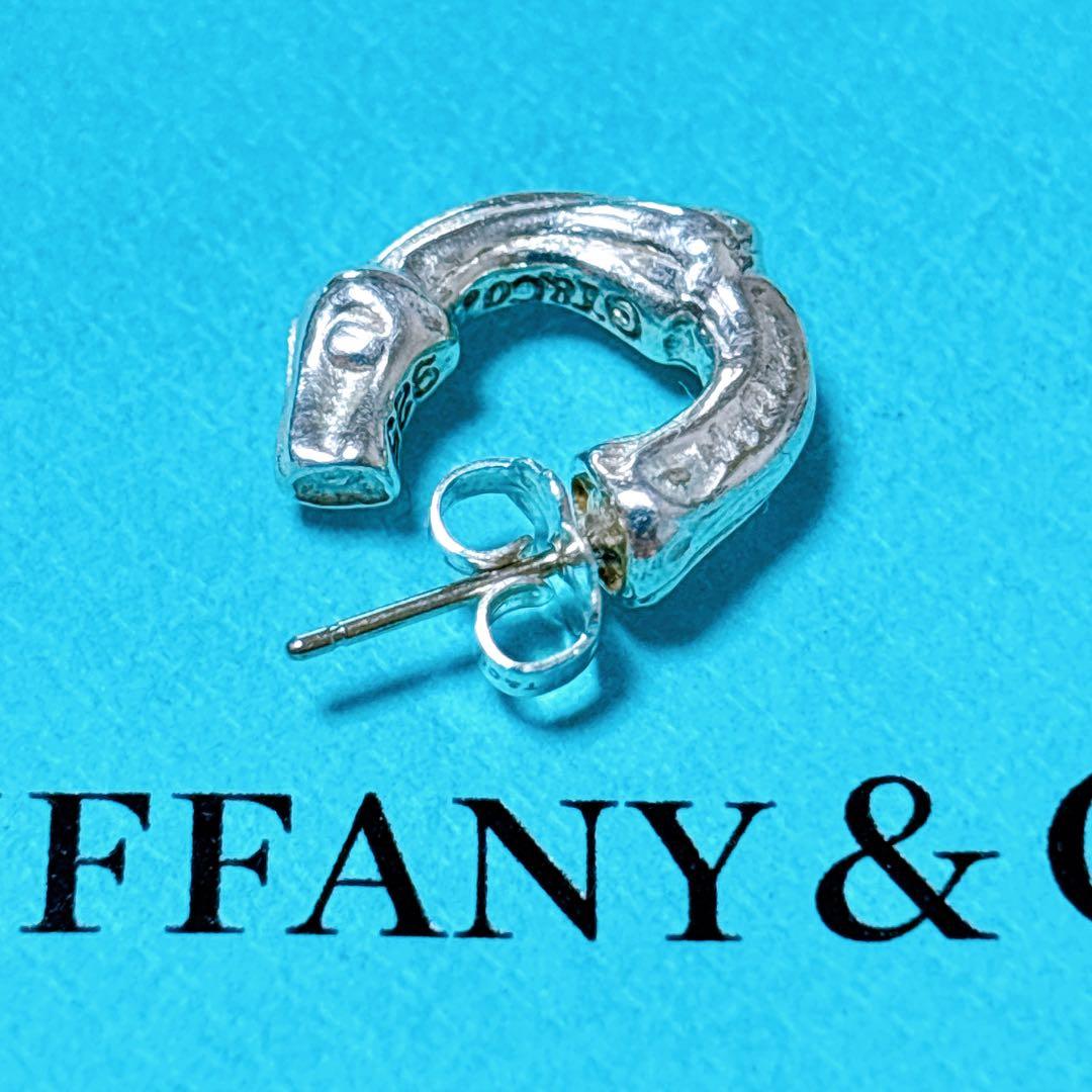 【美品】片耳Tiffanyティファニー バンブー スモール ピアス SV925