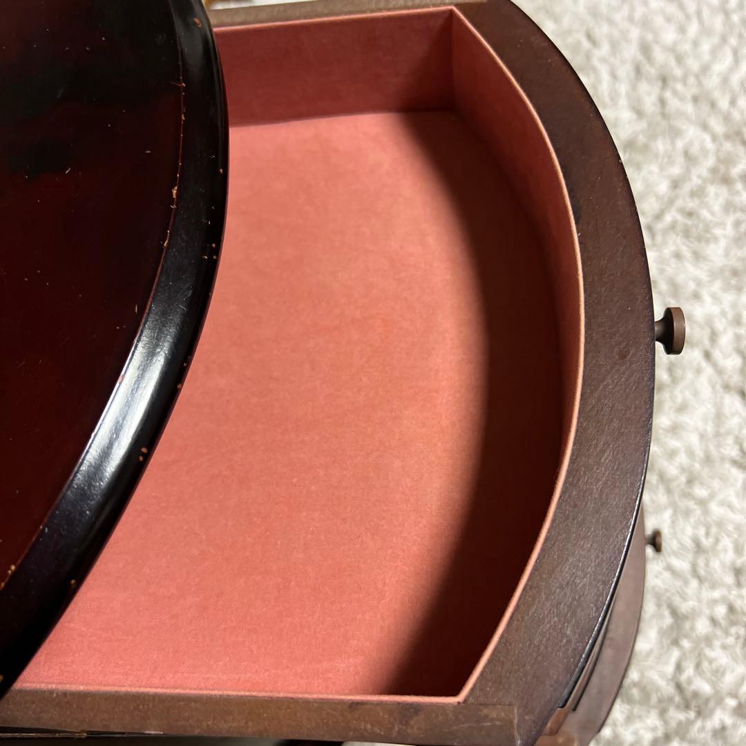 きつねうどん様アンティークヨーロピアン猫脚コンソールチェストアクセサリーボックス