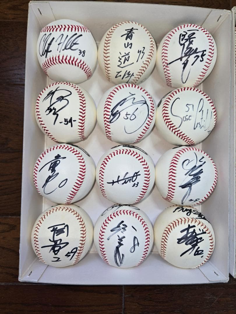 横浜DeNAベイスターズ　サインボール　36個（3ダース）③　　野球ボール