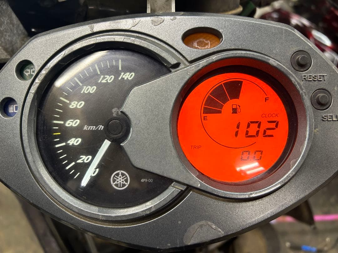 SE44J シグナスx 二型純正メーター周りセット　液晶良好。