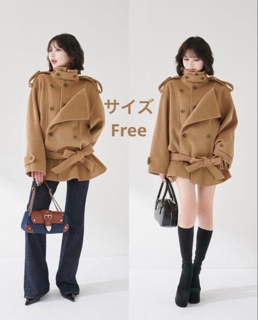 Darich ドロップショルダージャケットコート