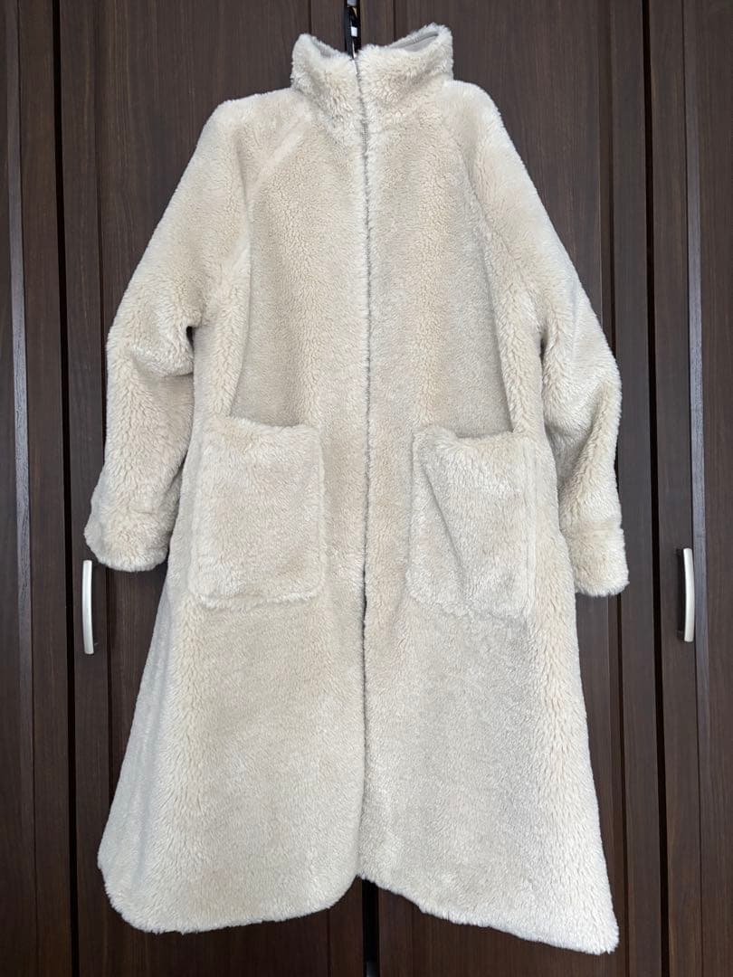 新品未使用！Whim Gazette ボア素材 リバーシブルコート