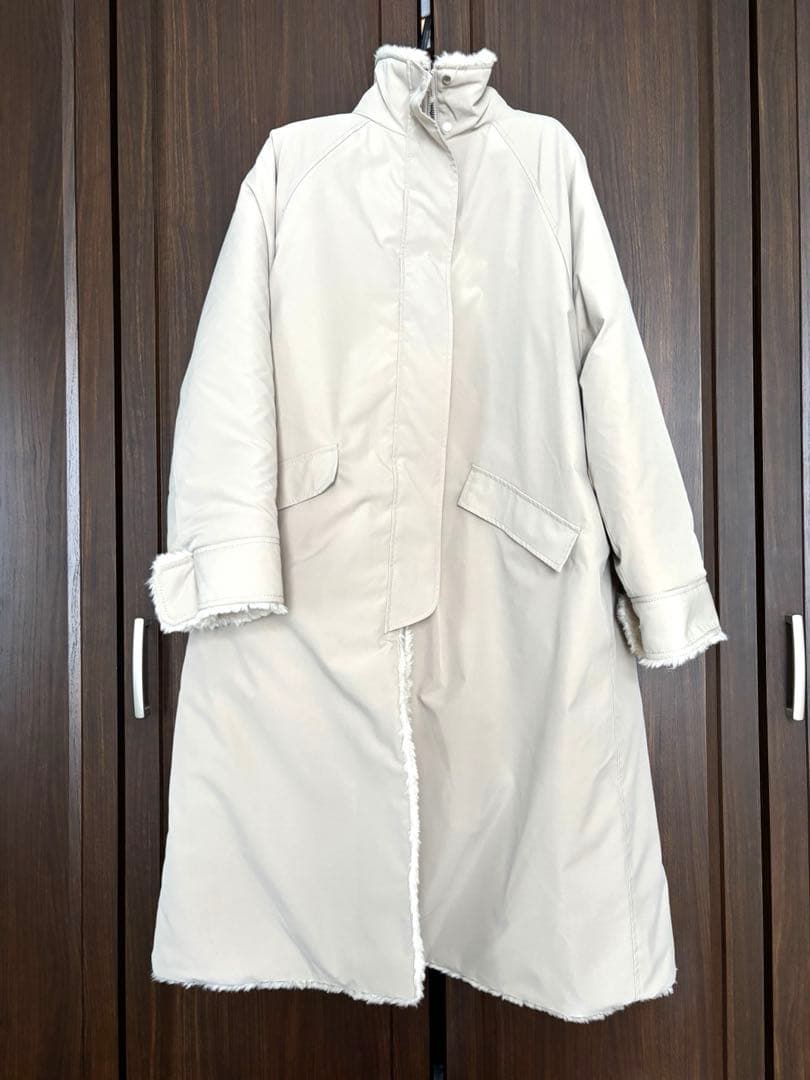 新品未使用！Whim Gazette ボア素材 リバーシブルコート