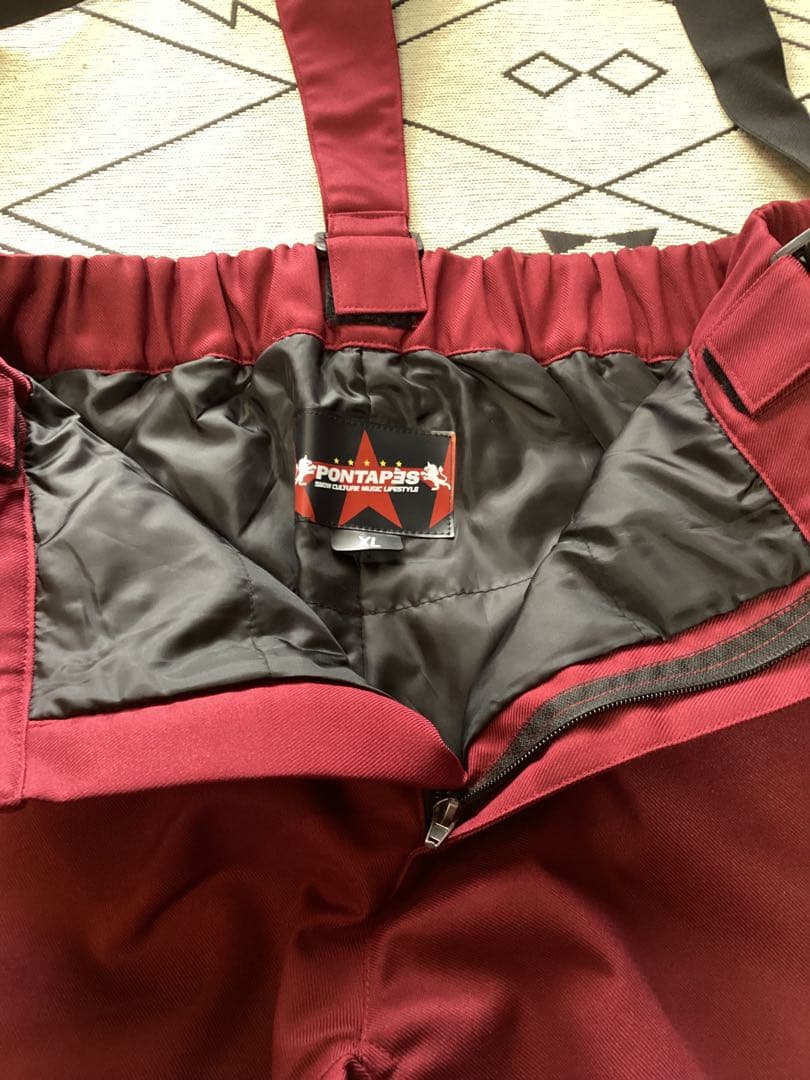 新品未使用品　PONTAPESメンズXLスノボウェアスキーウェア