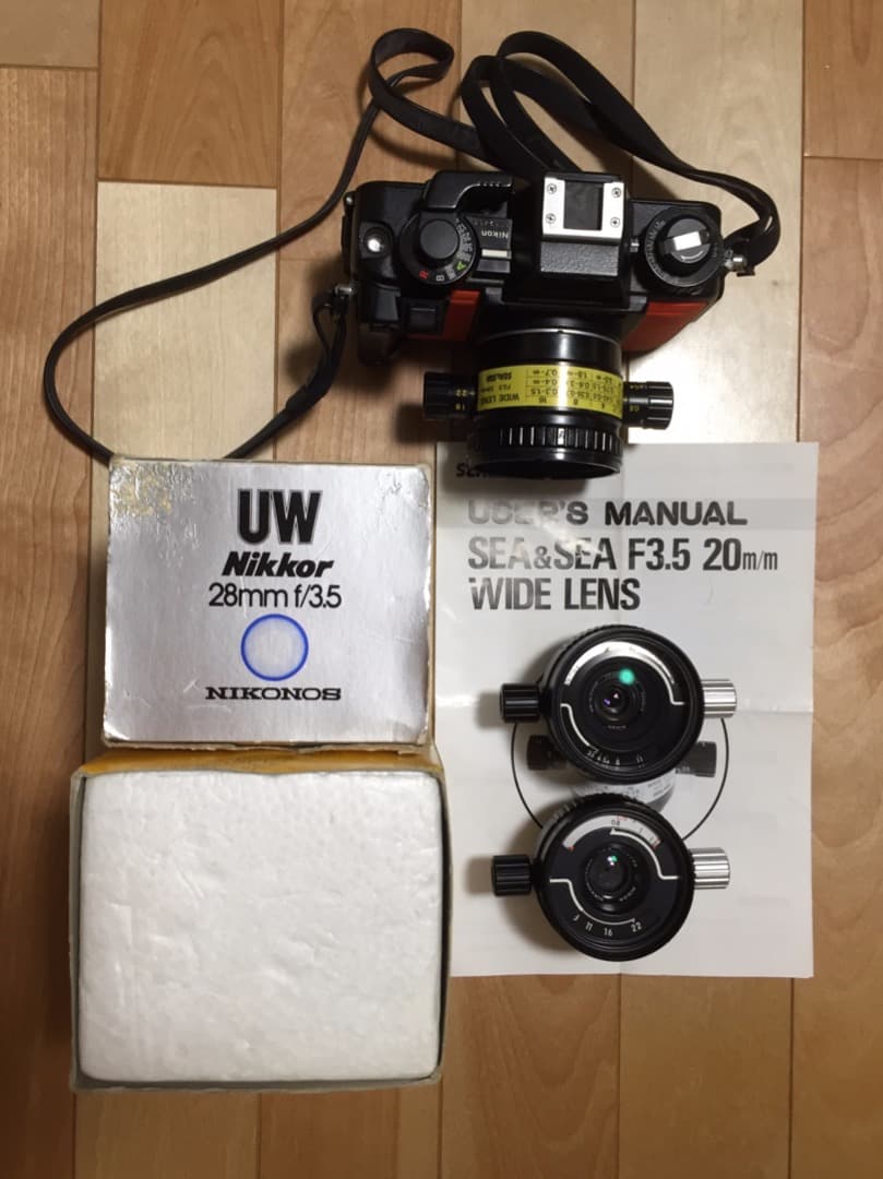 値下げしました！ニコノスⅤ 20mm 28mm 35mm交換レンズセット