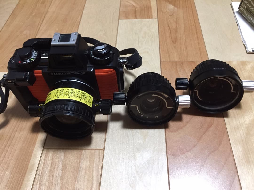 値下げしました！ニコノスⅤ 20mm 28mm 35mm交換レンズセット