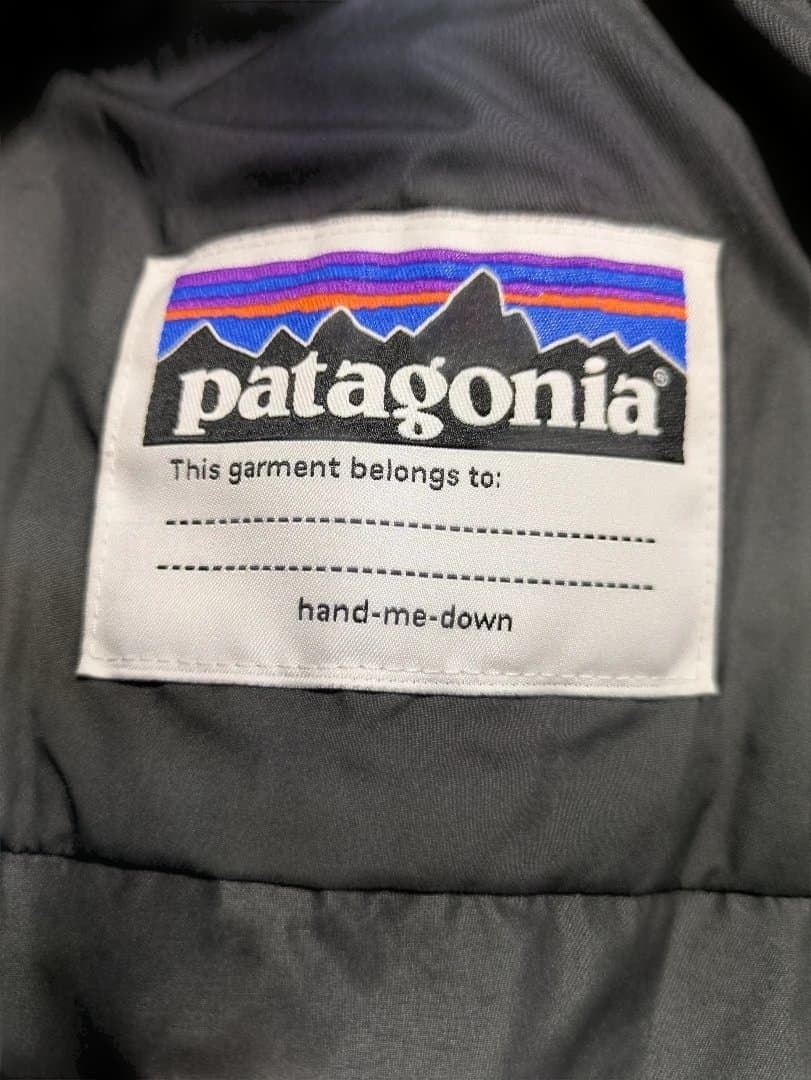 【花✾花】Patagonia　パイングローブジャケット 黒