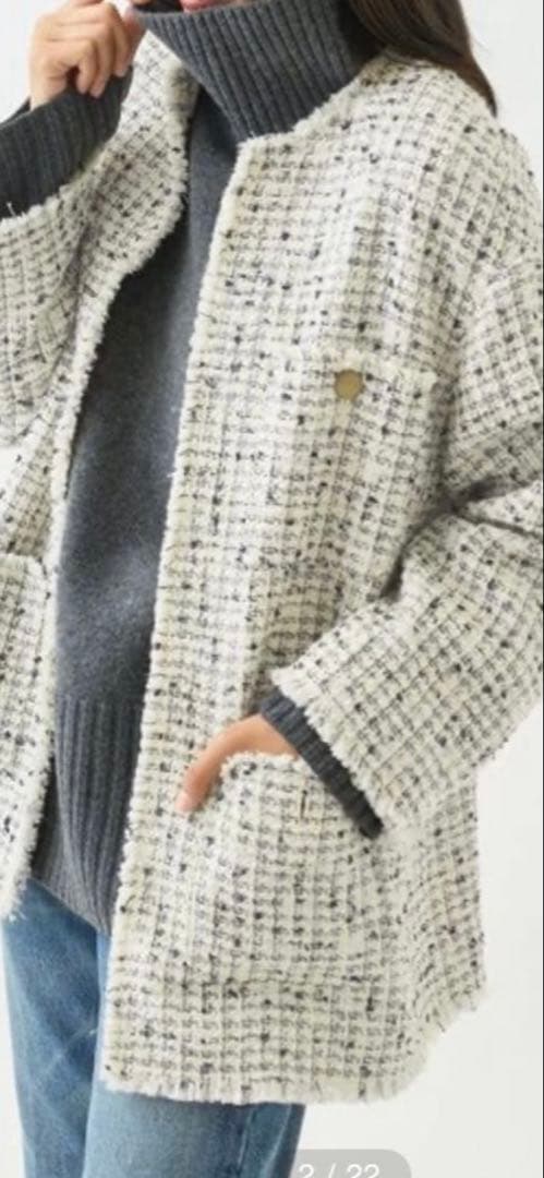 journal standard L'essage GIOLICA ツイードジャ