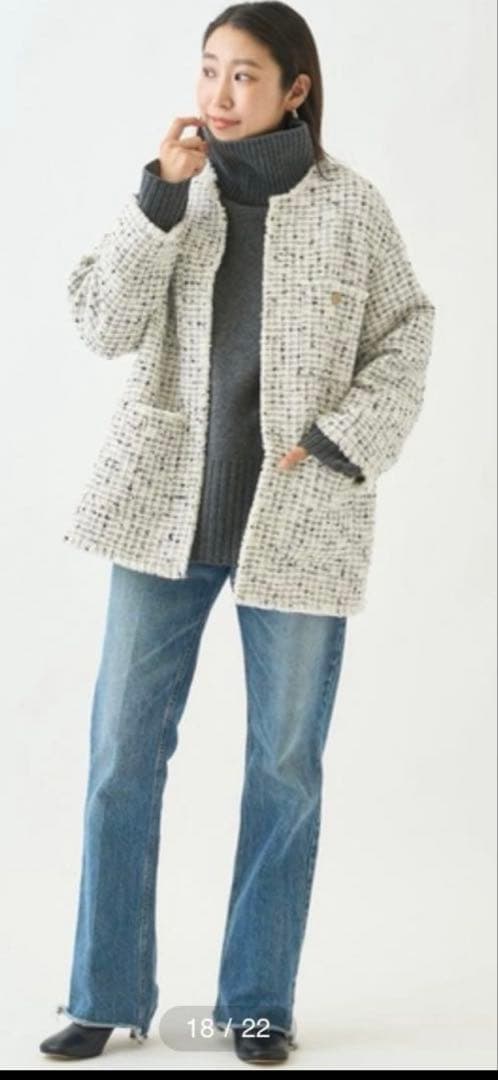 journal standard L'essage GIOLICA ツイードジャ