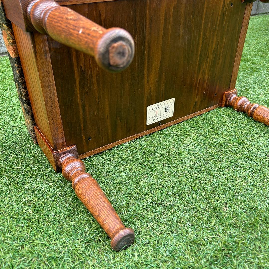 b*4様 三越家具 ブルージュ Brugge 引き出し付きスツール KW165