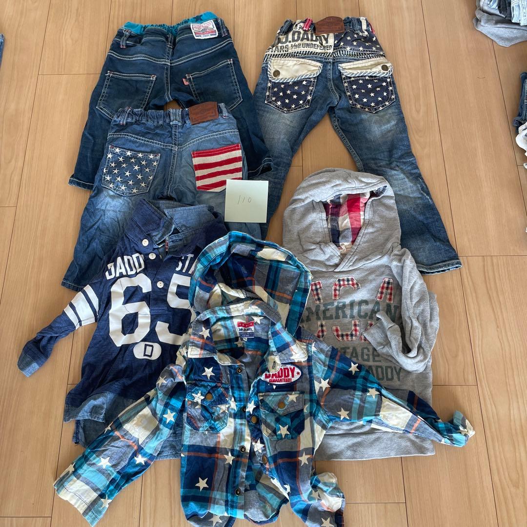 ダディオダディ　80cm〜130cm まとめ売り　50点