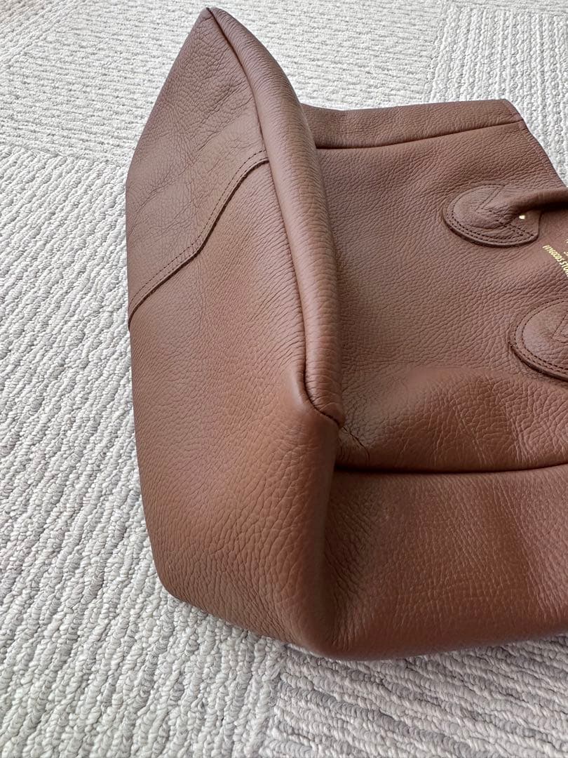 ヤングアンドオルセン　レザートート　Ｍ　ブラウン