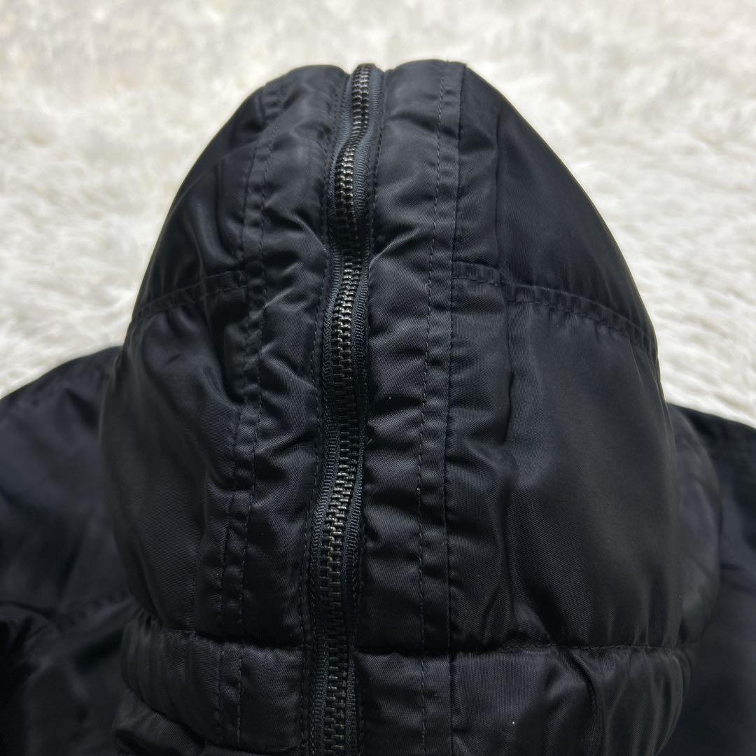 希少　アヴィレックス　N-2B 黒　ブラック　短丈　フライトジャケット　L