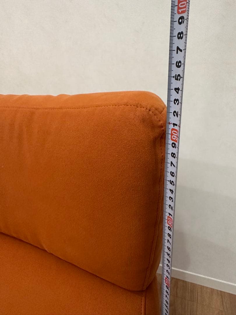 カリモク　2.5人掛ソファ　ハイバック